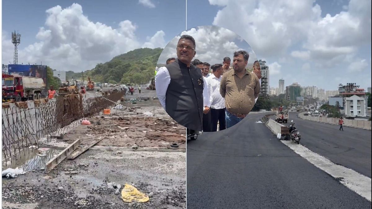 Mira-Bhayandar: Pratap Sarnaik Reviews Delayed Flyover Work Near Delhi Darbar Hotel, Sets June 20 Deadline - VIDEO