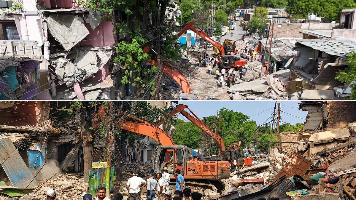 Tears And Protests As Indore Municipal Corporation Razes 95 Structures