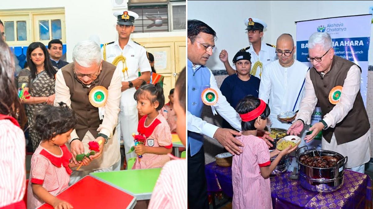 Maharashtra Governor Jishnu Dev Varma Lauds BMC's School Education Push At Praveshotsav, Distributes Kits And Mid-Day Meals