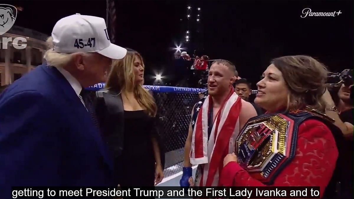 'What An Idiot': Broadcaster Mistakenly Calls Melania Trump 'Ivanka' During UFC White House Event; Netizens React | VIDEO 