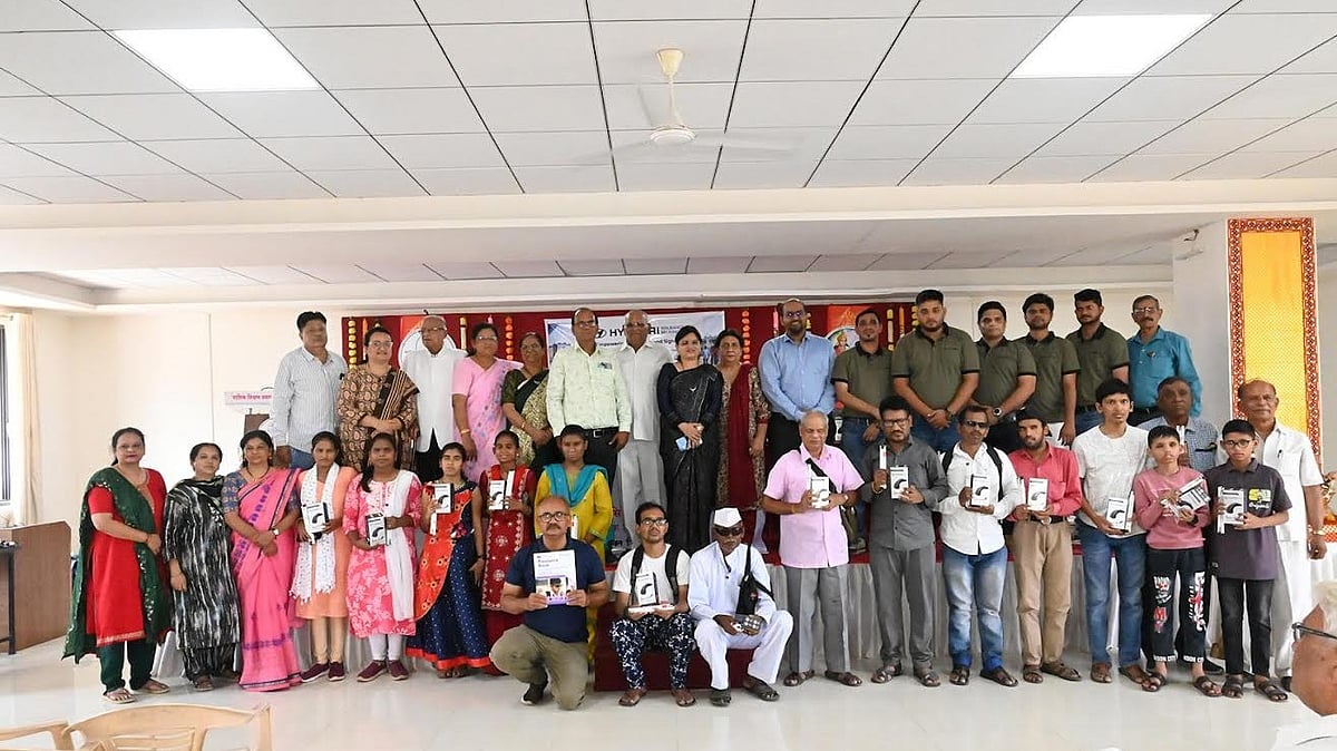 Nashik: 150 Persons With Disabilities Receive Walking Canes Under NAB-Hyundai CSR Initiative