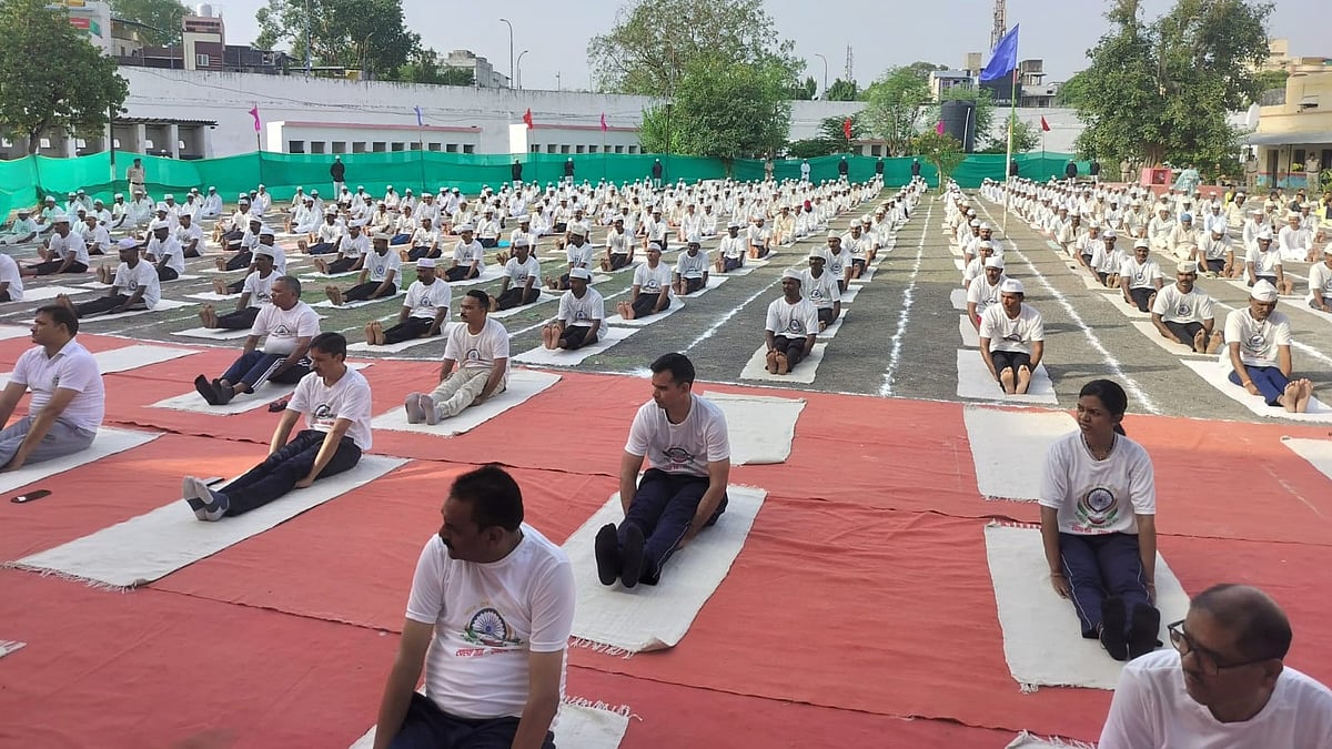 Yoga Day At Central Jail: Inmates Join Special Wellness Session