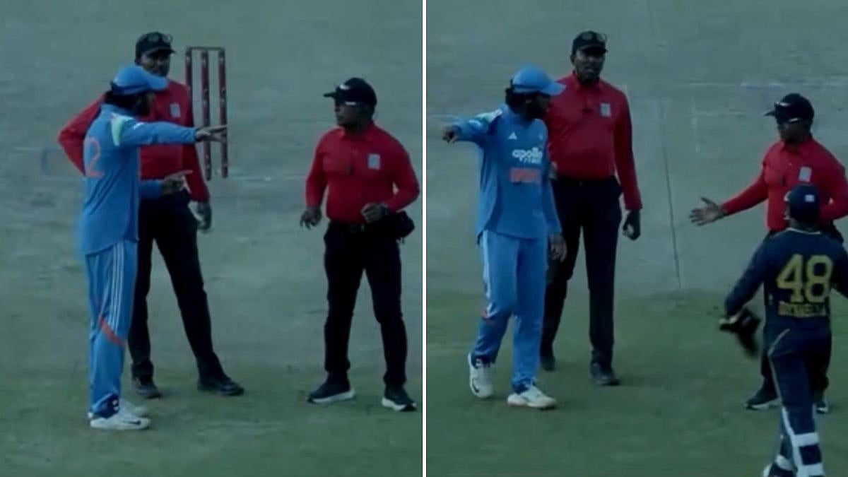 VIDEO: Angry Tilak Varma Engages In Heated Discussion With Umpires After Controversial Finish in India A Vs SL A Clash