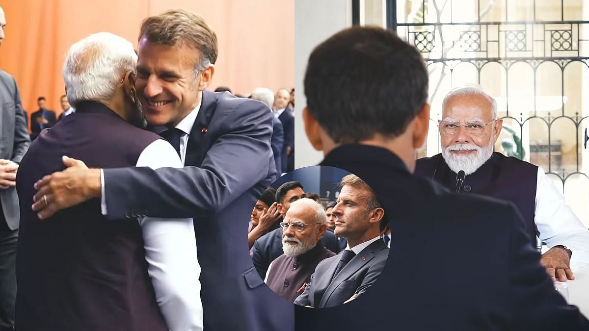 'Dig At Pakistan?' French President Emmanuel Macron Uses 'Dhurandhar' Track For PM Modi's Welcome Video; Internet Reacts