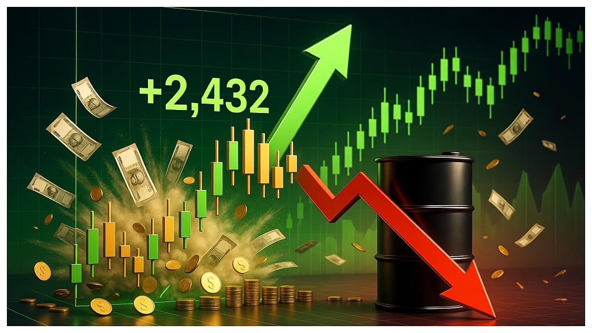 Investors Gain ₹18.15 Lakh Crore In Just Two Days, Sensex Surges 2,432 Points As Crude Oil Prices Fall