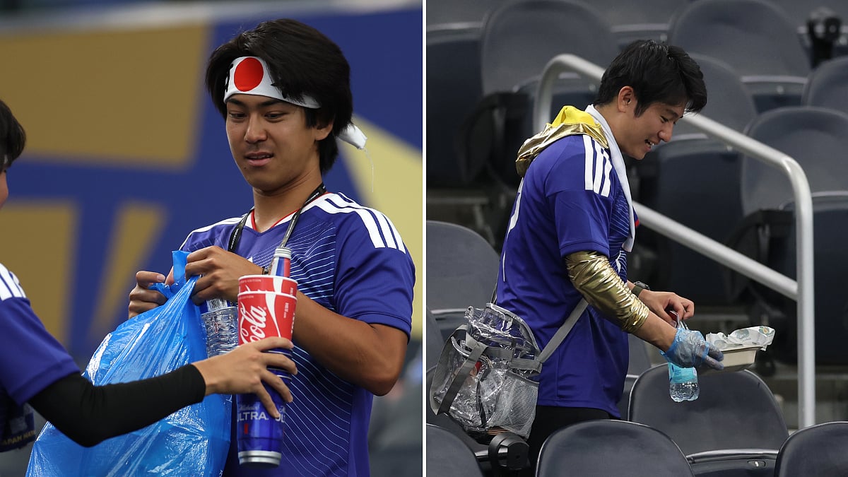 'Best Fans Ever':  Japan Supporters Clean Stadium After Dramatic 2-2 Draw With Netherlands In FIFA World Cup 2026 | VIDEO