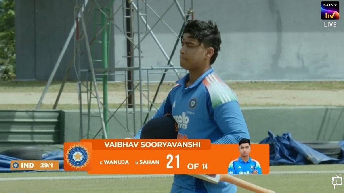 Vaibhav Sooryavanshi's Poor Run Continues In Tri-Nation A Series 2026, Falls For 21 Against Sri Lanka; Fans Fear Might Lose ODI Spot | VIDEO