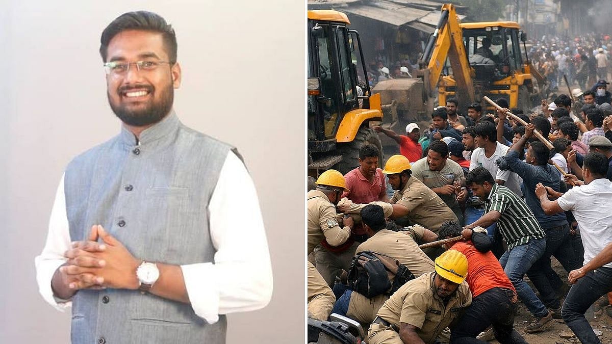 BJP Leader Ashok Shelke Accused Of Assaulting Street Vendor During Anti-Encroachment Drive In Nalasopara East