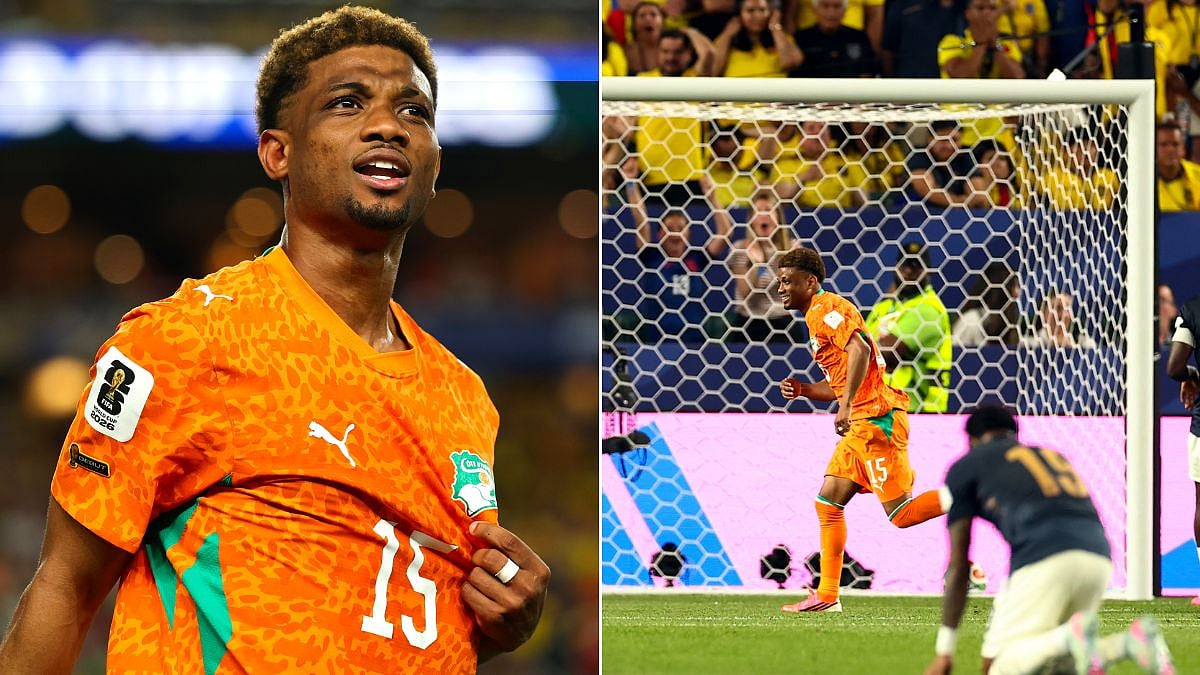 FIFA World Cup 2026: Amad Diallo's 90th-Minute Goal Seals Ivory Coast's 1-0 Win Over Ecuador | Video