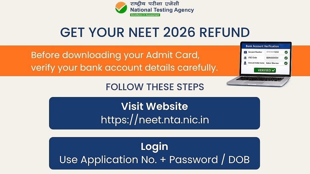 NEET UG 2026 Refund Scam Alert: NTA Issues Refund Advisory, Warns Candidates Against Fraud Calls, Messages And Fake Links