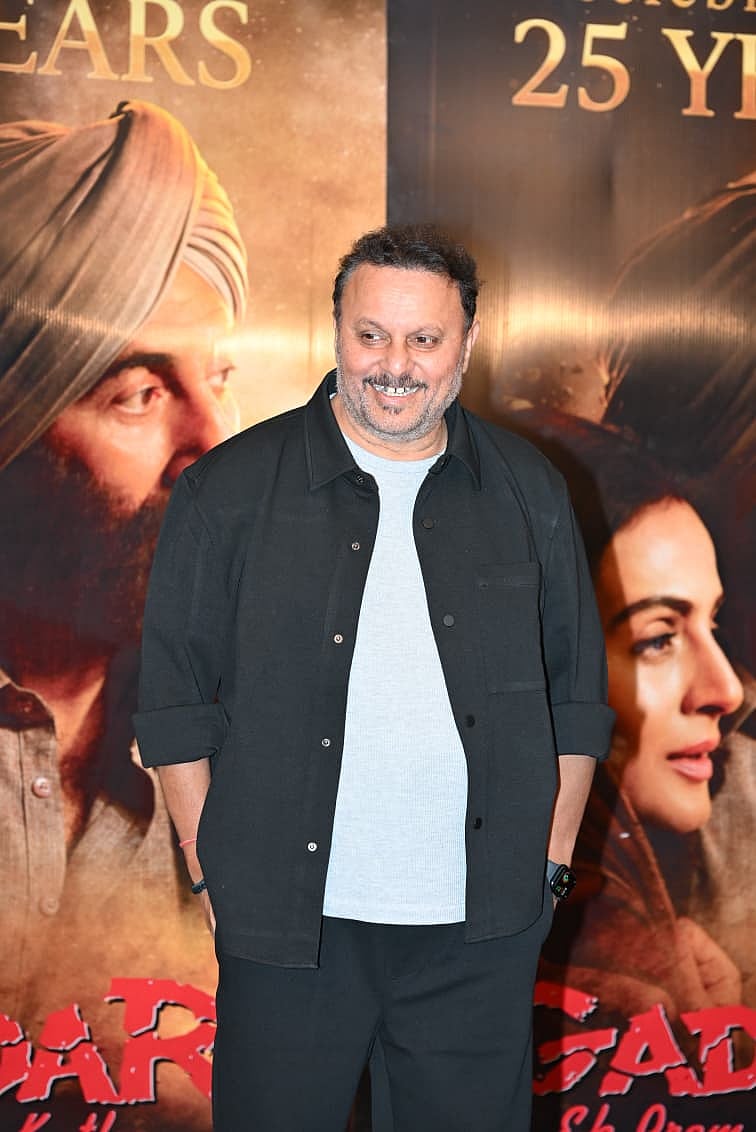 Celebs celebrating 25 years of Gadar at J W Marriott juhu: Pic by Ashwini Sawant