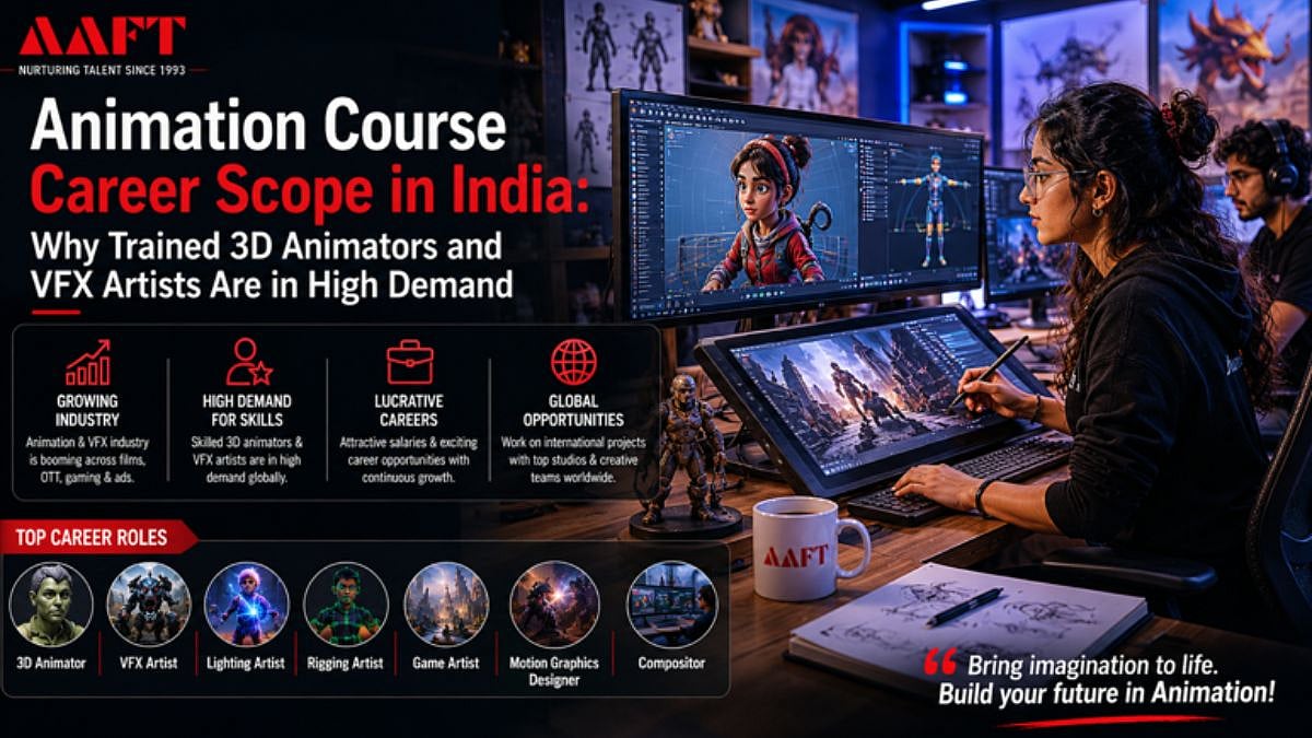 Animation Course Career Scope In India: Why Trained 3D Animators And VFX Artists Are In High Demand
