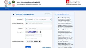 JAC Delhi 2026 Round 1 seat allotment results released for BTech and BArch admissions