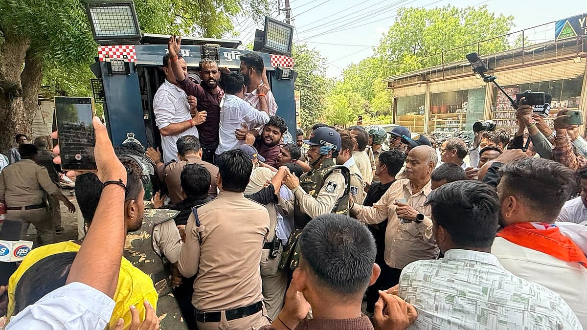 Police Use Water Cannons And Detain Protesters During Congress Agitation In Mandsaur