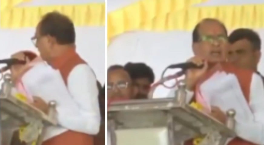 ‘Mama Khada Rahega Tumhare Liye’ Shivraj Singh Chouhan Gets Angry, Scolds Organisers For Making Crowd Stand To Greet Him In MP's Raisen-- VIDEO