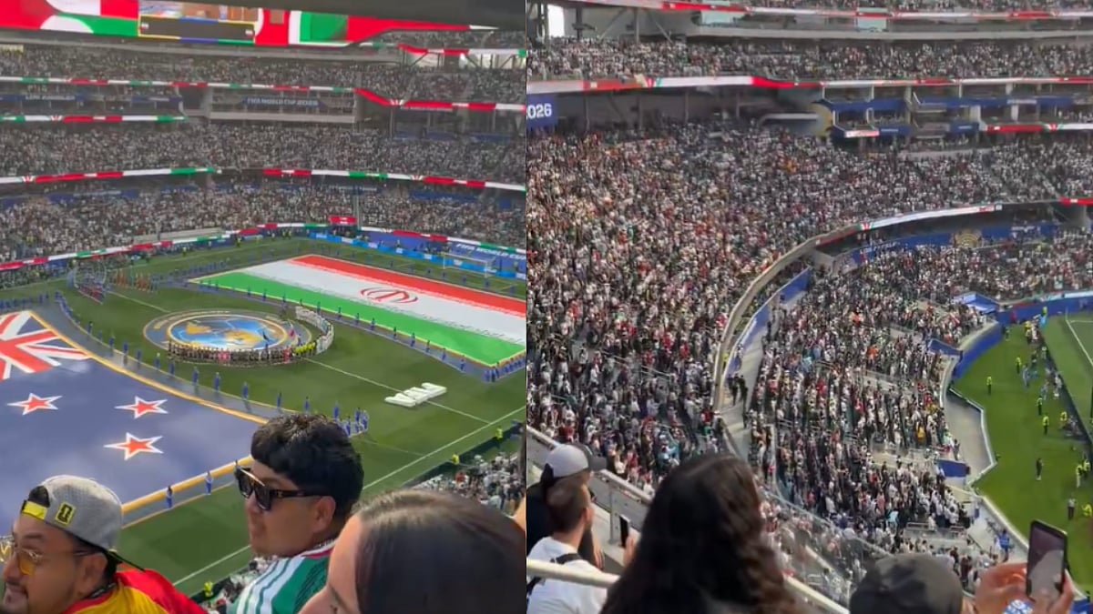FIFA World Cup 2026 Controversy! Iran's National Anthem Booed As Political Tensions Overshadow WC Opener Against New Zealand In USA | Video