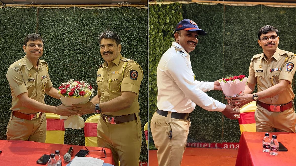 Navi Mumbai: DCP Rahul Khade Felicitates Traffic Police For Saving 4 Lives In 3 Emergency Rescues