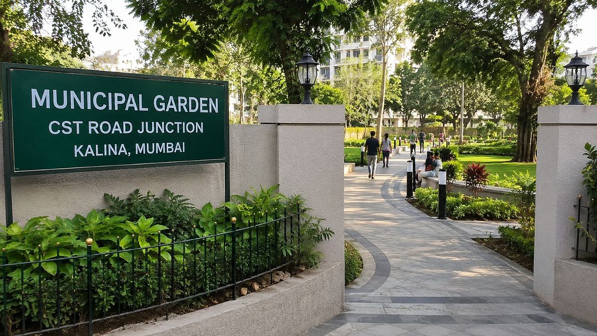 Mumbai Citizens' Forum Flags Lack Of Children's Facilities At Renovated Kalina Municipal Garden