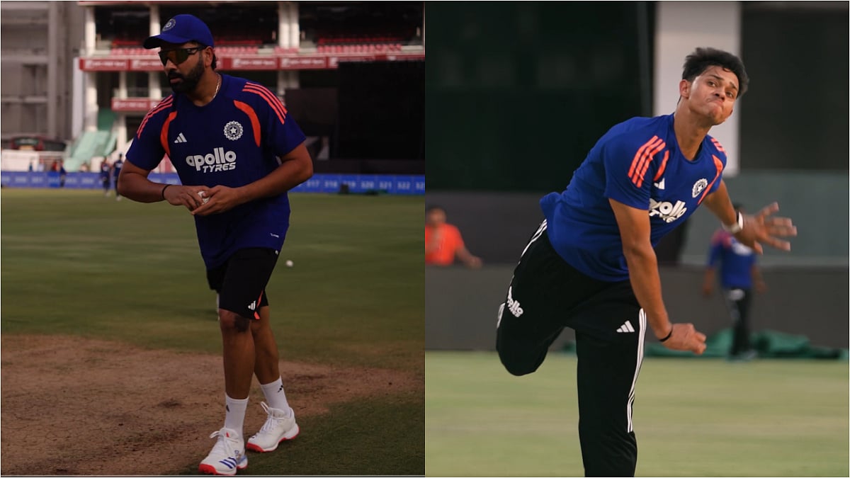IND Vs AFG 2nd ODI 2026: Rohit Sharma, Yashasvi Jaiswal Surprise Fans With Spin Bowling In Nets | VIDEO