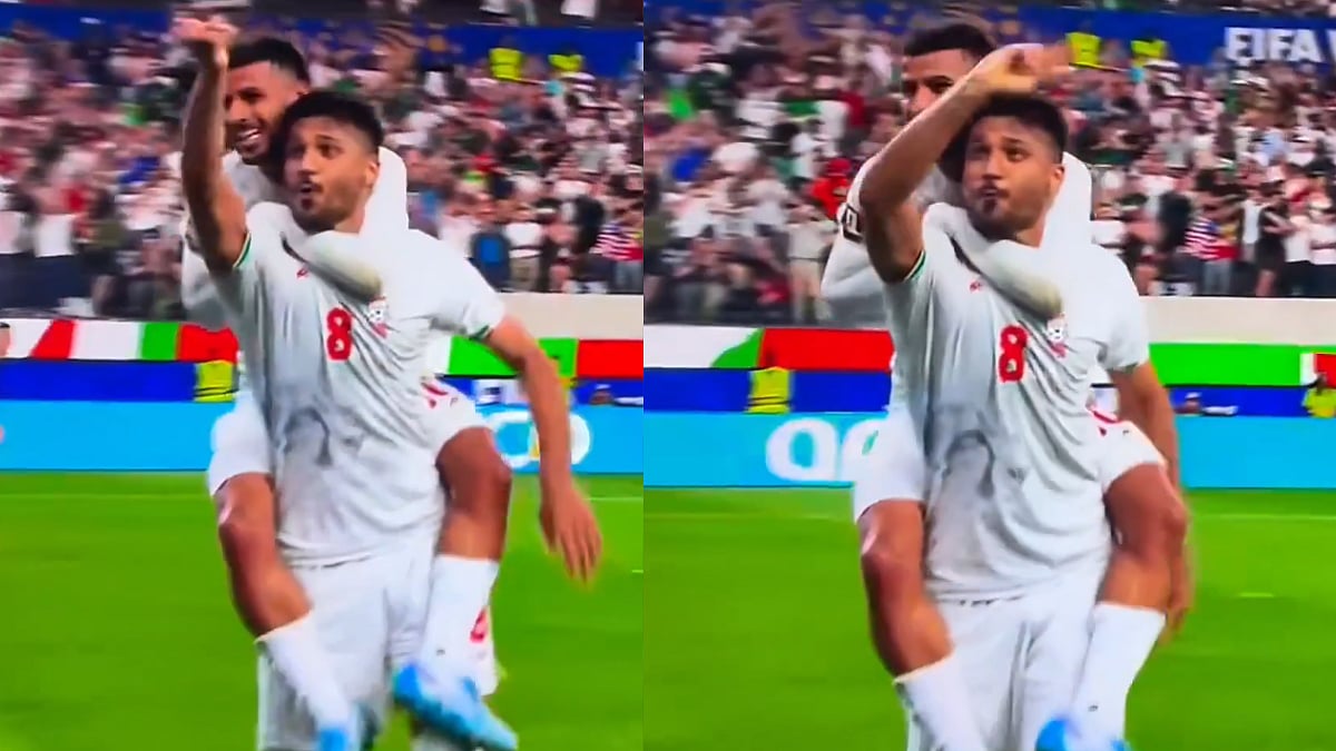 Controversial Scenes! Iranian Player Mohammad Mohebi Faces Backlash Over 'Gun Gesture' Celebration During New Zealand FIFA World Cup 2026 Clash | Video 