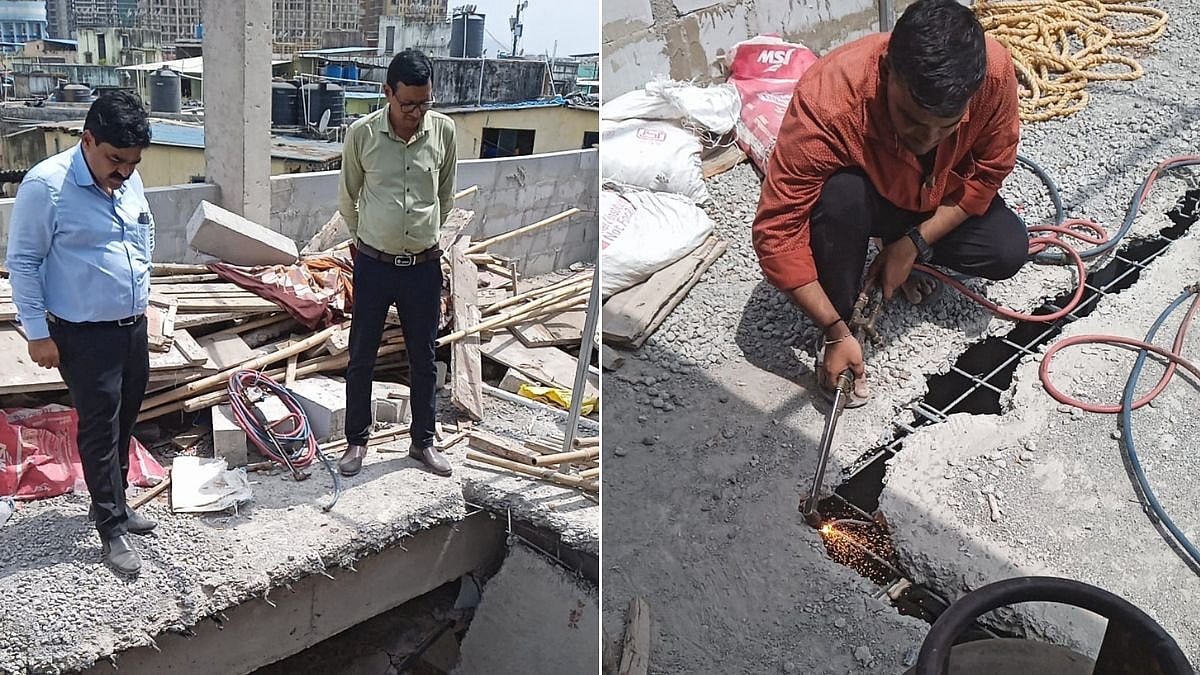 Navi Mumbai: NMMC Demolishes 2 Illegal Structures In Vashi, Warns Of More Action