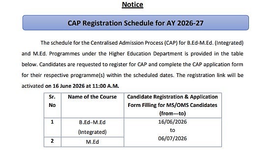 MHT CET CAP Counselling 2026 Registration Begins; Check Details Here 