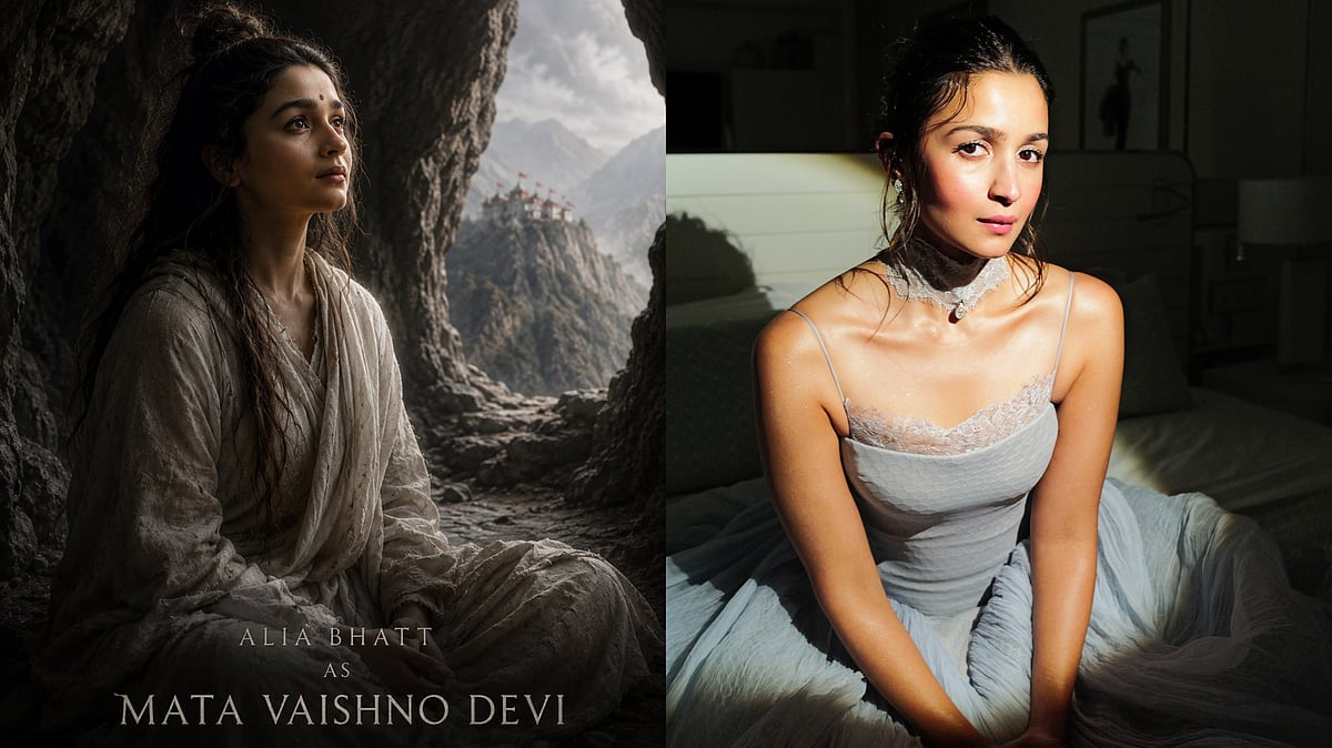 Alia Bhatt To Play Mata Vaishno Devi In Nag Ashwin's Kalki 2898 AD? Fake AI-Generated Poster Goes Viral 