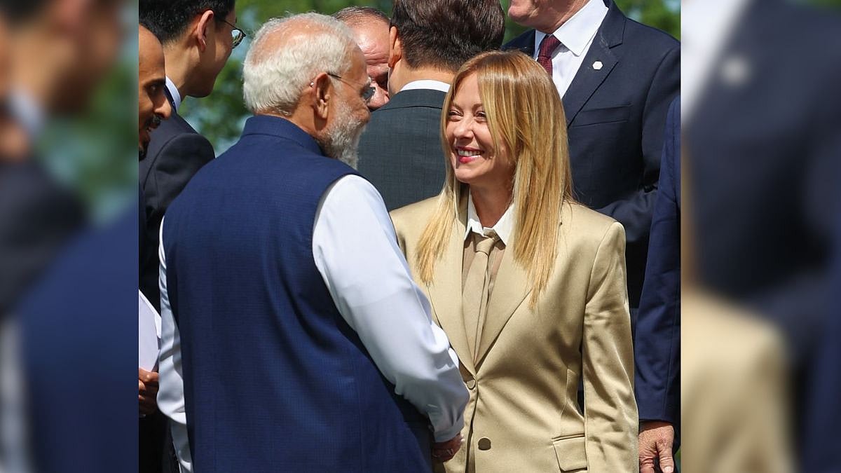 After ‘Melody’ Toffee Gift, Modi And Meloni Reunite With Smiles At G7 Summit - VIDEO