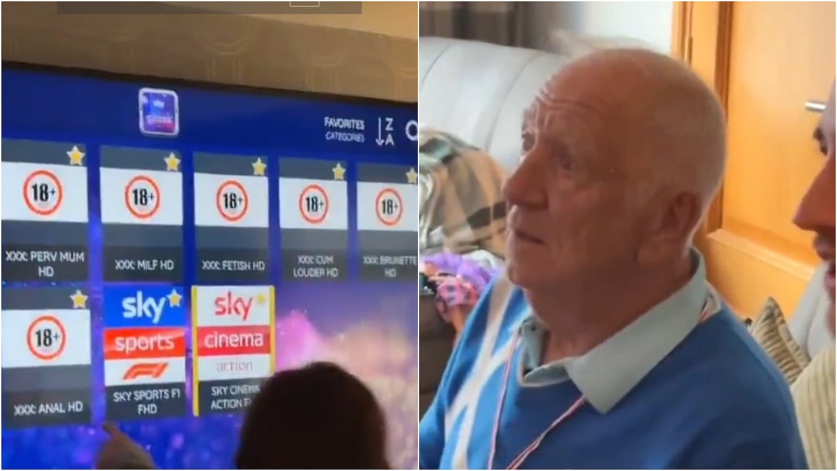 Grandpa Left Embarrassed After His Saved Adult Site Pages Appear On TV As Family Gathers For FIFA World Cup 2026 Match; Watch VIDEO
