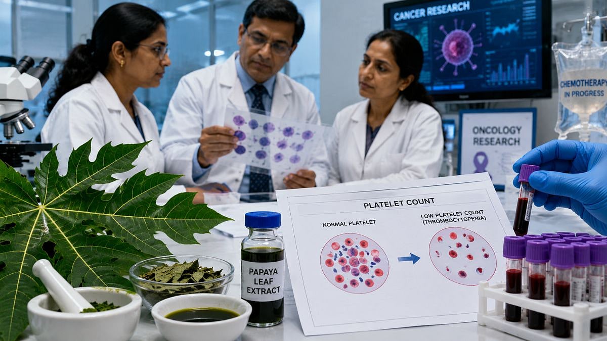 Mumbai: Tata Memorial Study Finds Papaya Leaf Extract Effective Against Chemotherapy-Induced Low Platelet Counts