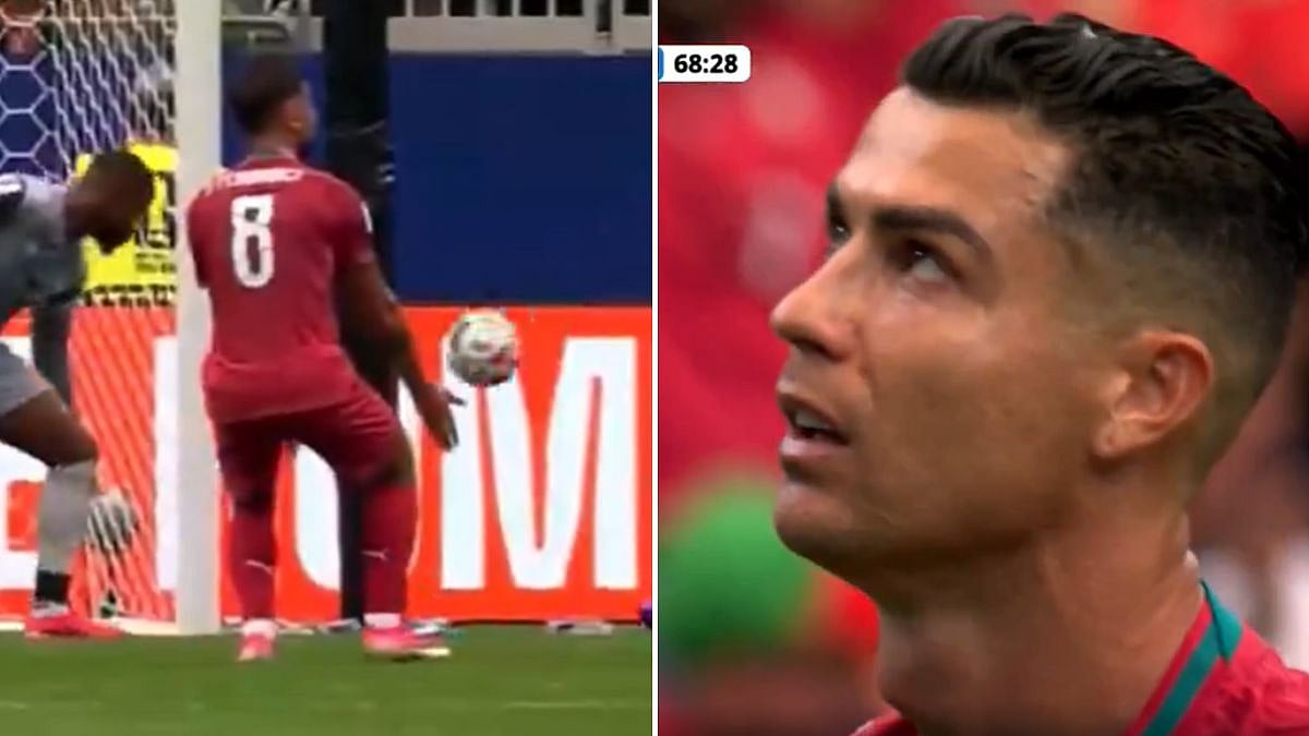 Bruno Fernandes' Reaction To Cristiano Ronaldo Missing A Chance To Score In Portugal's Draw Against DR Congo Goes Viral | VIDEO