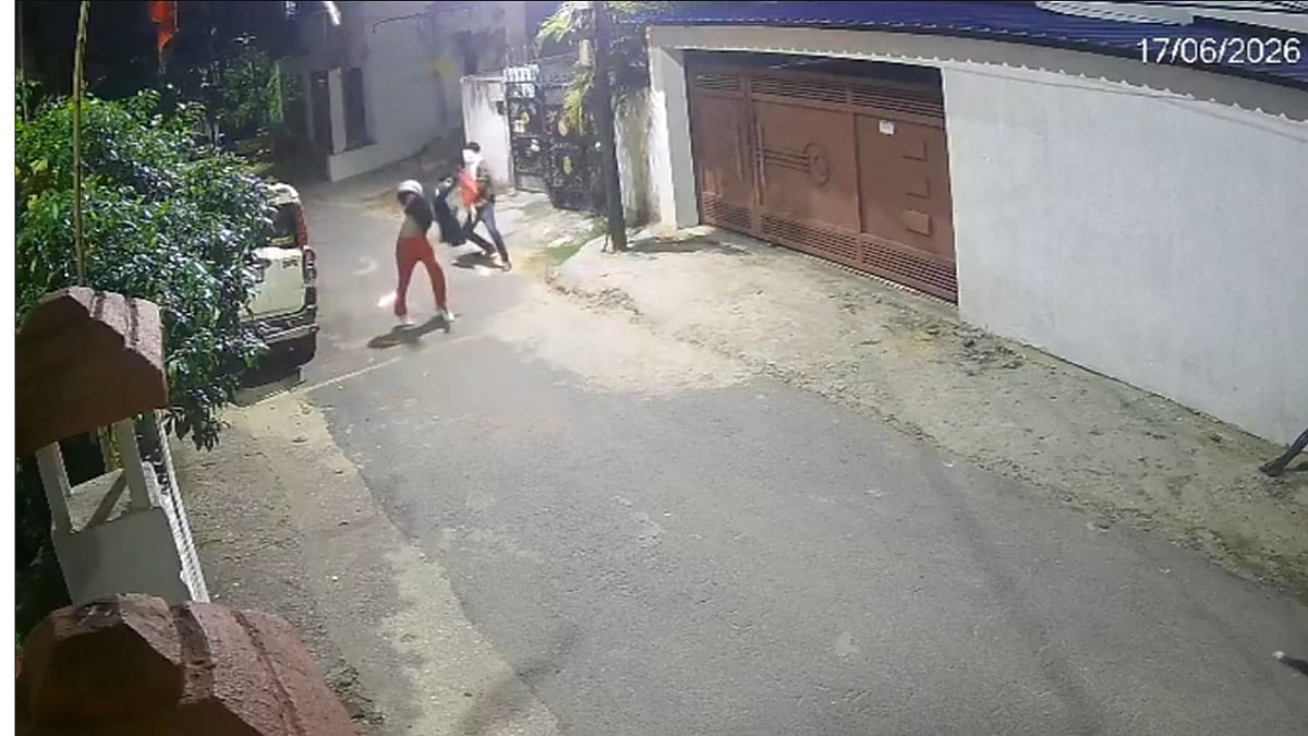 Caught On CCTV: Suspected Petrol Bomb Attack On RSS Office In Ranchi, Security Tightened