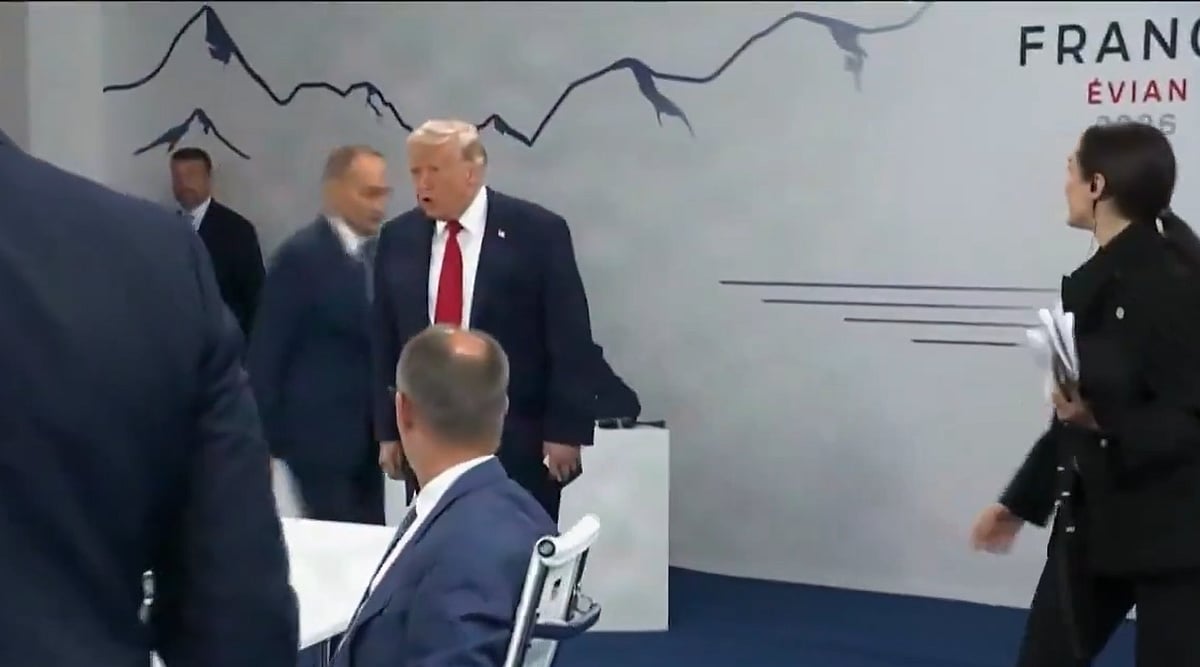 'I Am The Boss!' Trump Jokes As He Arrives For Final G7 Leaders' Meeting In France | VIDEO 