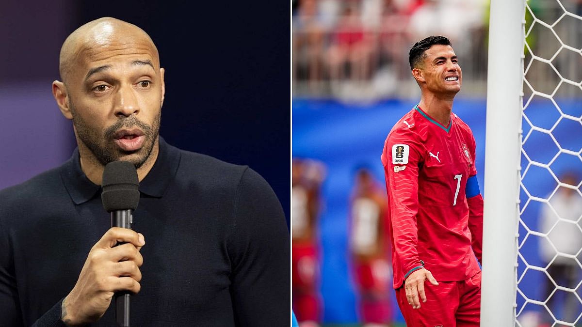 'The Team Needs To Score, Not You': Thierry Henry Criticises Cristiano Ronaldo's Movement, Says It Hurt Portugal's 1-1 Draw Against DR Congo | Video