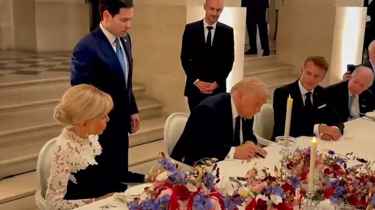 US President Donald Trump Signs Iran War-Ending MoU At Versailles