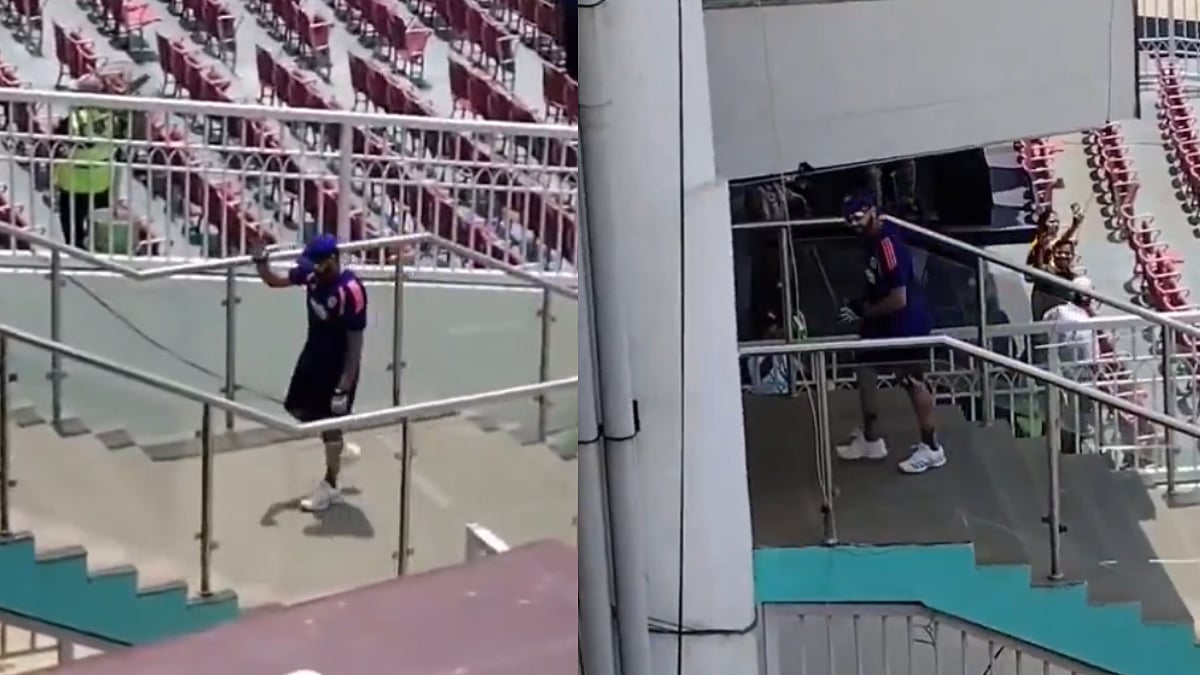 'Rohit Bhai 2027 Ka World Cup Chahiye': Rohit Sharma's Gesture Towards Fan's Request Goes Viral Amid IND vs AFG ODI Series | Video