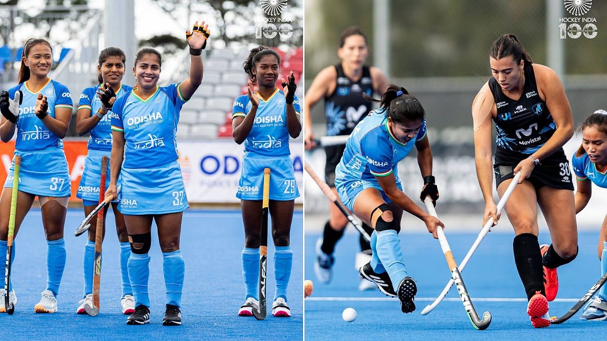 India Women’s Hockey Team Beat Uruguay 3-2 In Final Pool A Match At FIH Nations Cup Auckland | Video
