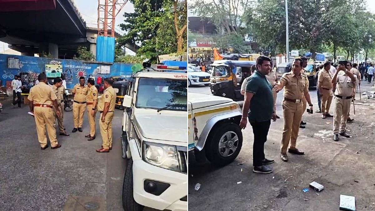 Navi Mumbai Crackdown: APMC Police, NMMC Clear Encroachments Near Turbhe Station; Action Taken Over Public Complaints