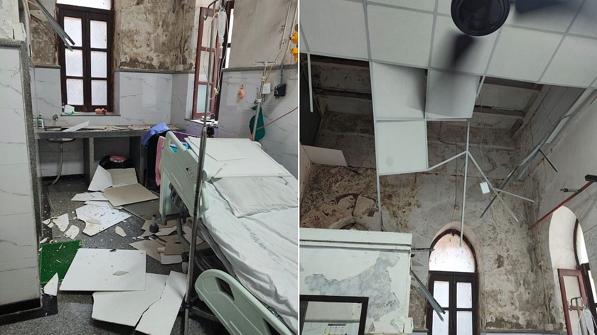 Mumbai Health Alert: Repair Work Begins At St George Hospital After 2 Plaster-Fall Incidents In A Day