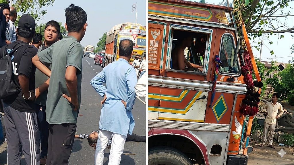 30-Year-Old Petrol Pump Worker Killed After Truck Hits Bike In Bhopal 