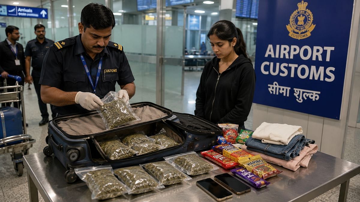 Mumbai Airport Customs Arrests 24-Year-Old Punjab Woman For Allegedly Smuggling Hydroponic Weed Worth ₹3.40 Crore From Bangkok At CSMIA