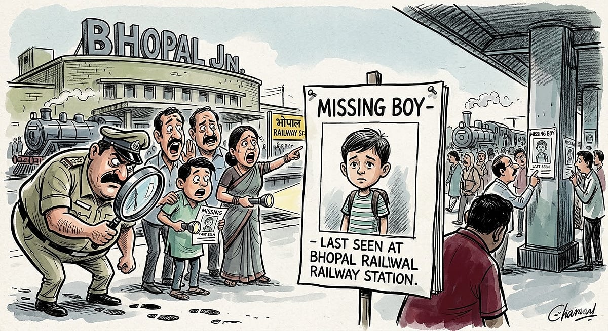 Abducted Boy Last Seen At Bhopal Railway Station, Search Intensified