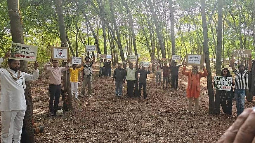 Nashik: Environmentalists Stage Strong Protest Against Tapovan Tree Felling; June 19 Decision In Focus