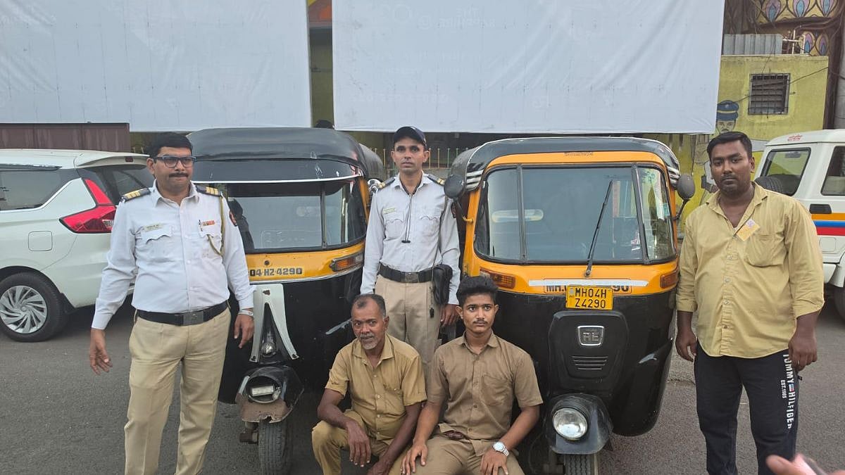 Goat Incidentally Helps Thane Police Bust Cloned Auto-Rickshaw Racket at Teen Hath Naka Using E-Challan Trail