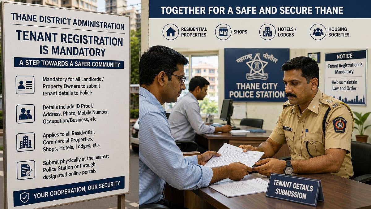 Thane District Administration Makes Tenant Registration With Police Mandatory To Strengthen Law And Order
