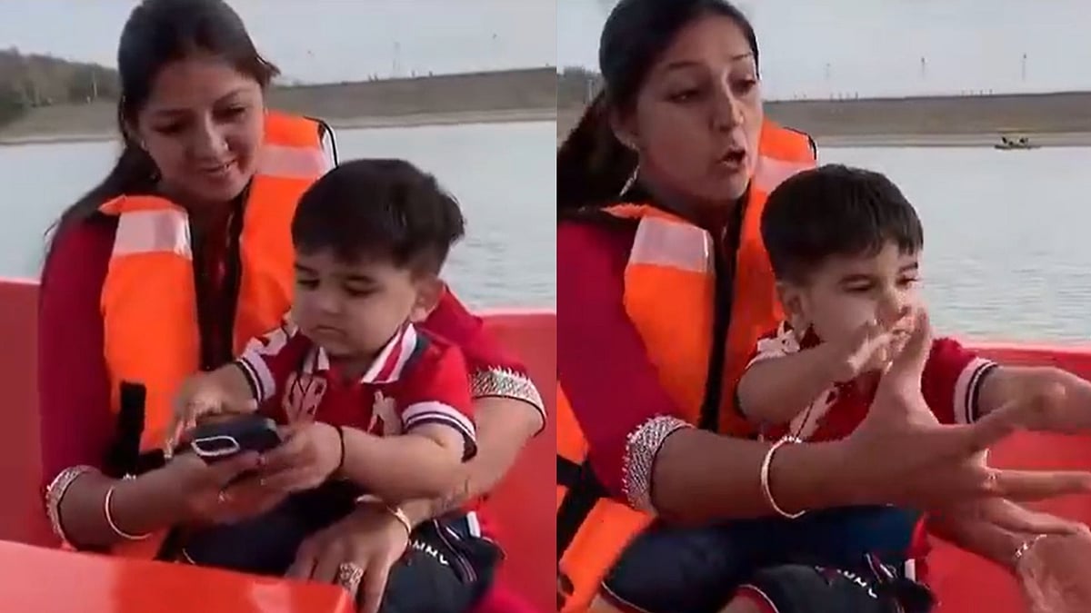Child Tosses Mother's iPhone Into Lake During Boat Ride, Viral Video Sparks Mixed Reactions Online