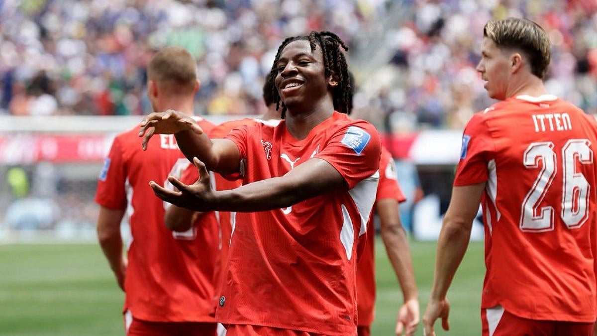 FIFA World Cup 2026: Manzambi's Historic Brace Leads Switzerland To 4-1 Win Over 10-Man Bosnia, Top Spot In Group B | Video
