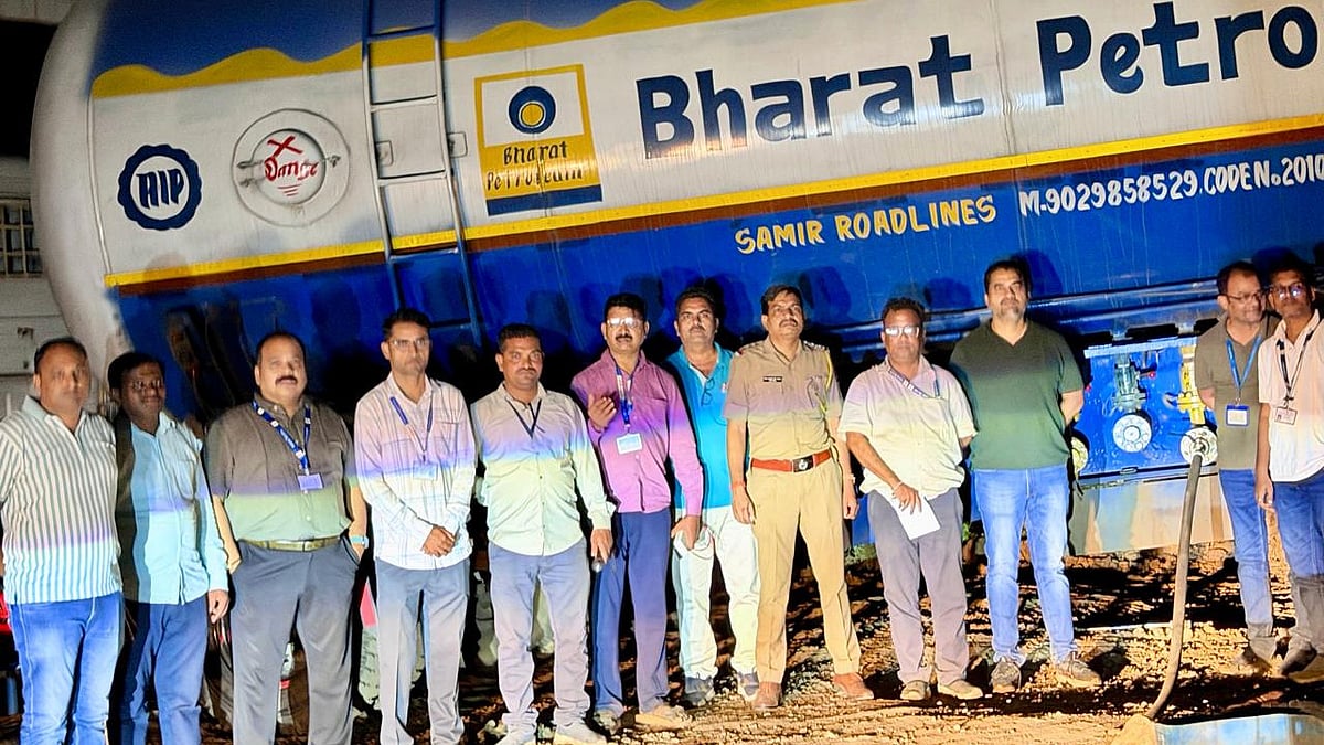 Illegal Gas & Diesel Theft Gang Busted; Goods Worth ₹1.56 Crore Seized In Dhule District