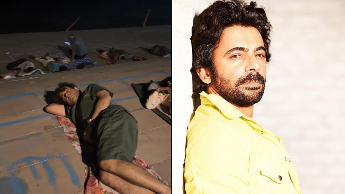 Sunil Grover Shares Peaceful Riverbank Video, Seen Sleeping Under Open Sky Among Devotees