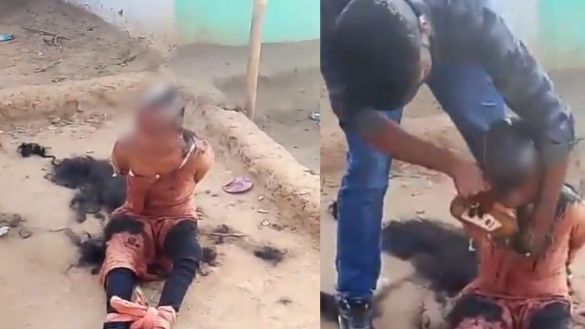 Chhattisgarh Shocker: Woman Tied Up, Head Shaved, Face Blackened By Husband Over Alleged Affair